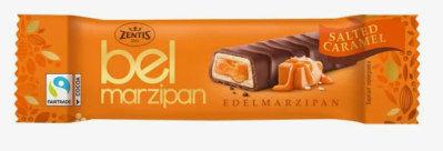 Батончик марципановый Зентис Белмарципан Соленая карамель 40г