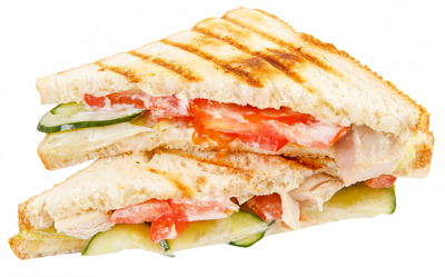 Сэндвич с копченой грудкой Люблинские продукты 200г