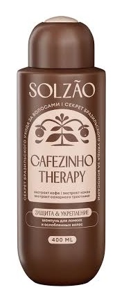Шампунь для волос Солзао 400мл Укрепл и защита от ломкости