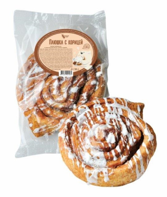 Булочка Плюшка с корицей РХ 100г
