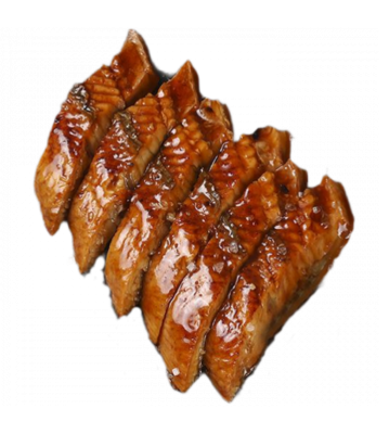 Нарезка угорь жареный в соусе унаги в/у ЛП вес