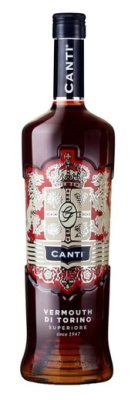 Вермут ди Торино Канти Россо роз сух 1л 18%