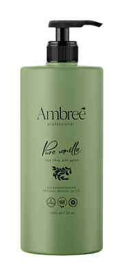 Гель для душа Ambree Professional 1л Pure Vanilla