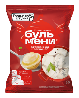 Пельмени Бульмени Горячая штучка говядина/свинина 700г