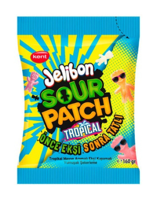 Мармелад жевательный Sour Patch Тропический 80г