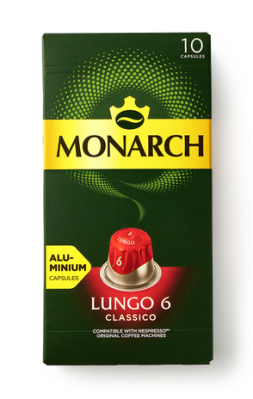 Кофе Монарх Лунго 6 Классико капсулы 10шт