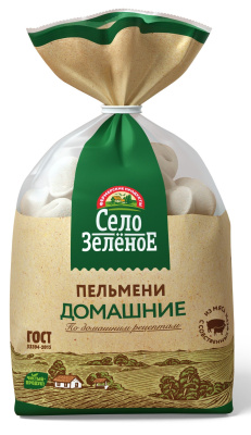 Пельмени Село Зеленое Домашние 800г