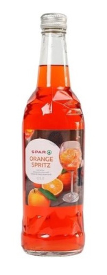 Напиток б/а среднегаз SPAR Orange Spritz 0,5л ст/б