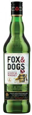 Виски Фокс энд Догс 0,5л 40%