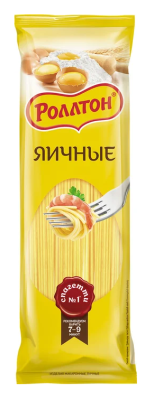 Макароны яичные Роллтон Спагетти 400г