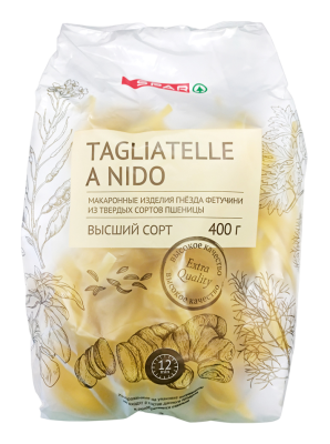 Макар изд SPAR Гнезда Фетучини 400г