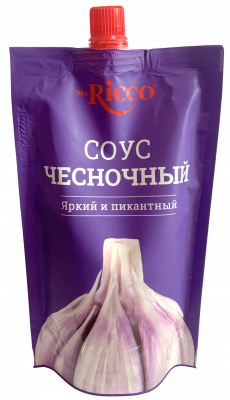 Соус майонезный Мр.Рикко Чесночный 210г