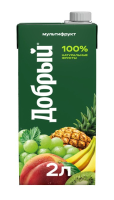 Нектар Добрый Мультифрукт 2л