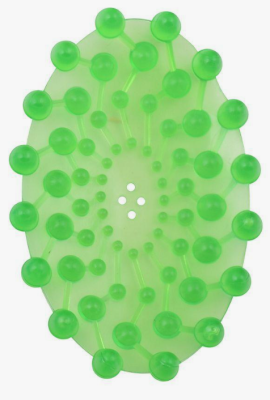 Мыльница Мультидом Пузырьки овальная 11x7,5см