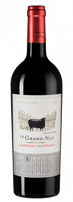 Вино Ле Гран Нуар Каберне Совиньон кр п/сух 0,75л 13,5%