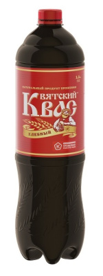 Квас Вятский хлебный 1,5л