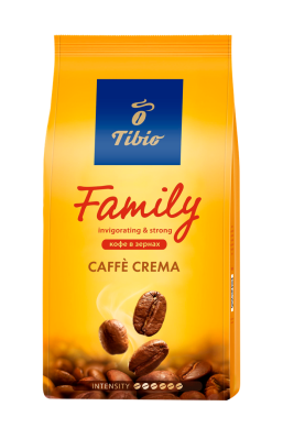 Кофе Тибио Фэмили Каффе Крема зерно 1кг