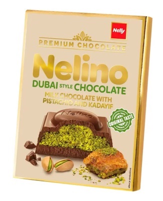 Шоколад Нелино Дубайский молочный 62г