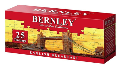 Чай Бернли Инглиш Брэкфаст черный 25пак