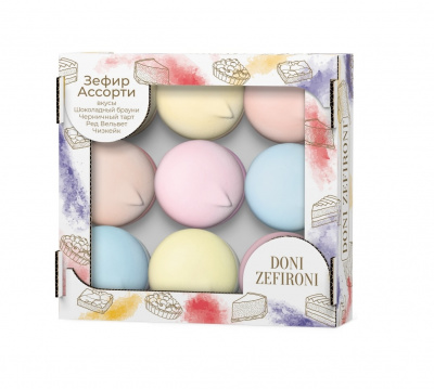 Зефир Дони Зефирони Десертные вкусы 315г
