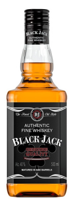 Виски Блэк Джэк Бурбон 0,5 л 40%
