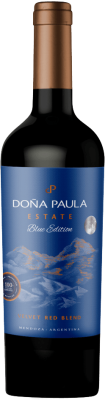 Вино Донья Паула Эстейт Блю Эдишн Велвет Ред Бленд Мендоса кр сух 0,75л 13,5%