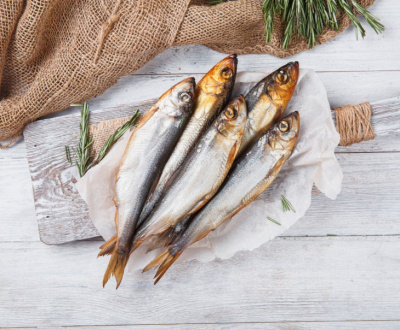 Килька неразделанная пряного посола вес Люблинские продукты