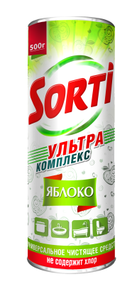Средство чистящее Сорти 500г Яблоко