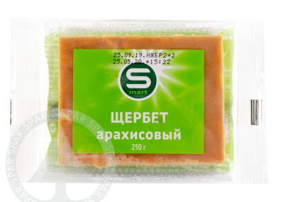 Щербет SMART Арахисовый 250г