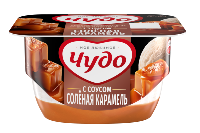 Десерт творожный Чудо Пломбир/Соленная карамель 4,2% 100г БЗМЖ