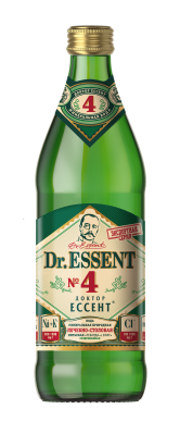 Вода минеральная лечебно-столовая Dr.Essent газ №4 0,45л ст/б