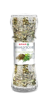 Приправа Французские травы SPAR мельница 40г