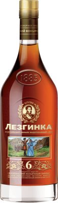 Коньяк Лезгинка КВ 0,5л 40%