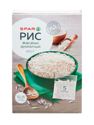 Рис Жасмин SPAR 5*80г