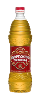 Масло подсолнечное Жемчужина Поволжья нерафинированное 0,8л