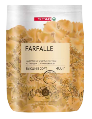 Макар изд SPAR Бантики 400г