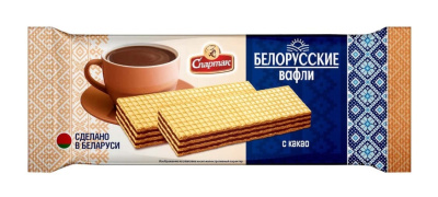 Вафли Белорусские с какао 72г