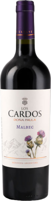 Вино Лос Кардос Донья Паула Мальбек Мендоса кр сух 0,75л 13,5%
