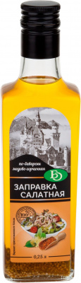 Соус БО на  основе растительных масел с горчицей и медом 250мл