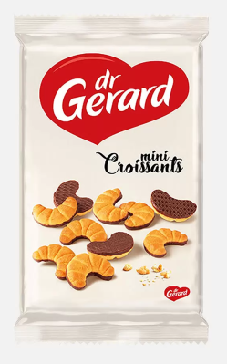 Печенье Др Джерард сдобное Круассаны мини 165г
