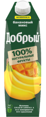 Напиток Добрый Банановый микс 1л