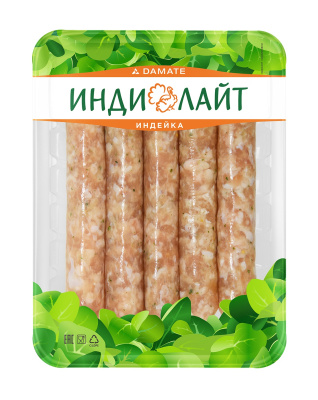 Колбаски Барбекю Индилайт охл газ/уп 350г