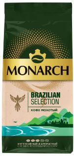 Кофе молотый Монарх Бразилиан Селекшен 230г