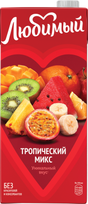 Нектар Любимый тропический микс 0,95л
