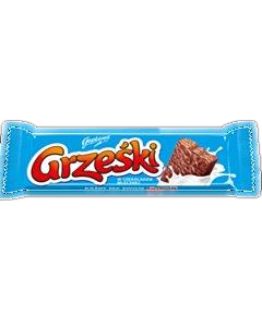 Вафли Гжешки в молочном шоколаде с шоколадным кремом 36г