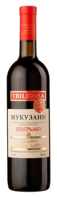 Вино Тбилисоба Мукузани кр сух 0,75л 12%