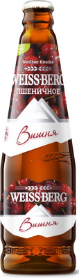 Напиток пивной н/ф Вайс Берг Вишня 0,44л 4% ст/б