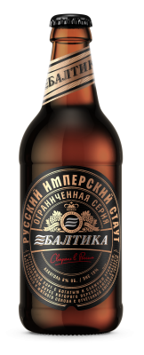 Пиво темное н/ф Балтика Русский Имперский Стаут 0,44л 8% ст/б
