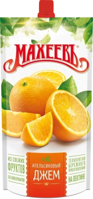 Джем Махеев Апельсиновый 300г д/пак