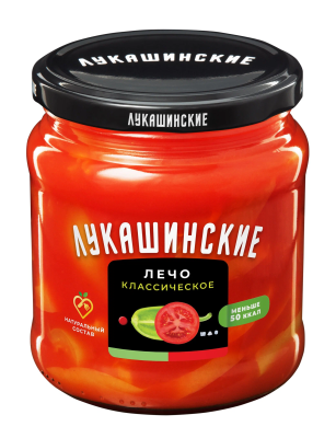 Лечо классическое Лукашинские 450г ст/б